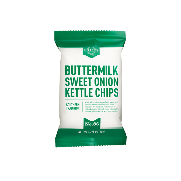 Buttermilk and Sweet Onion Kettle Chips Lillie's Q