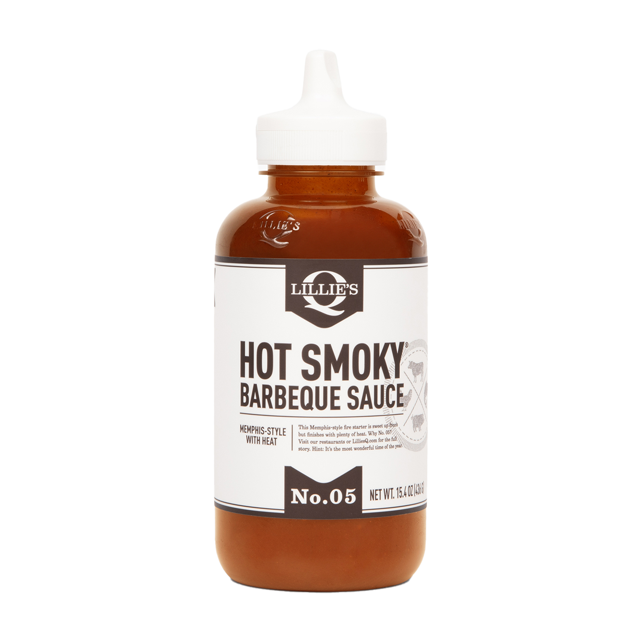 Hot Smoky Barbeque Sauce (Squeeze)