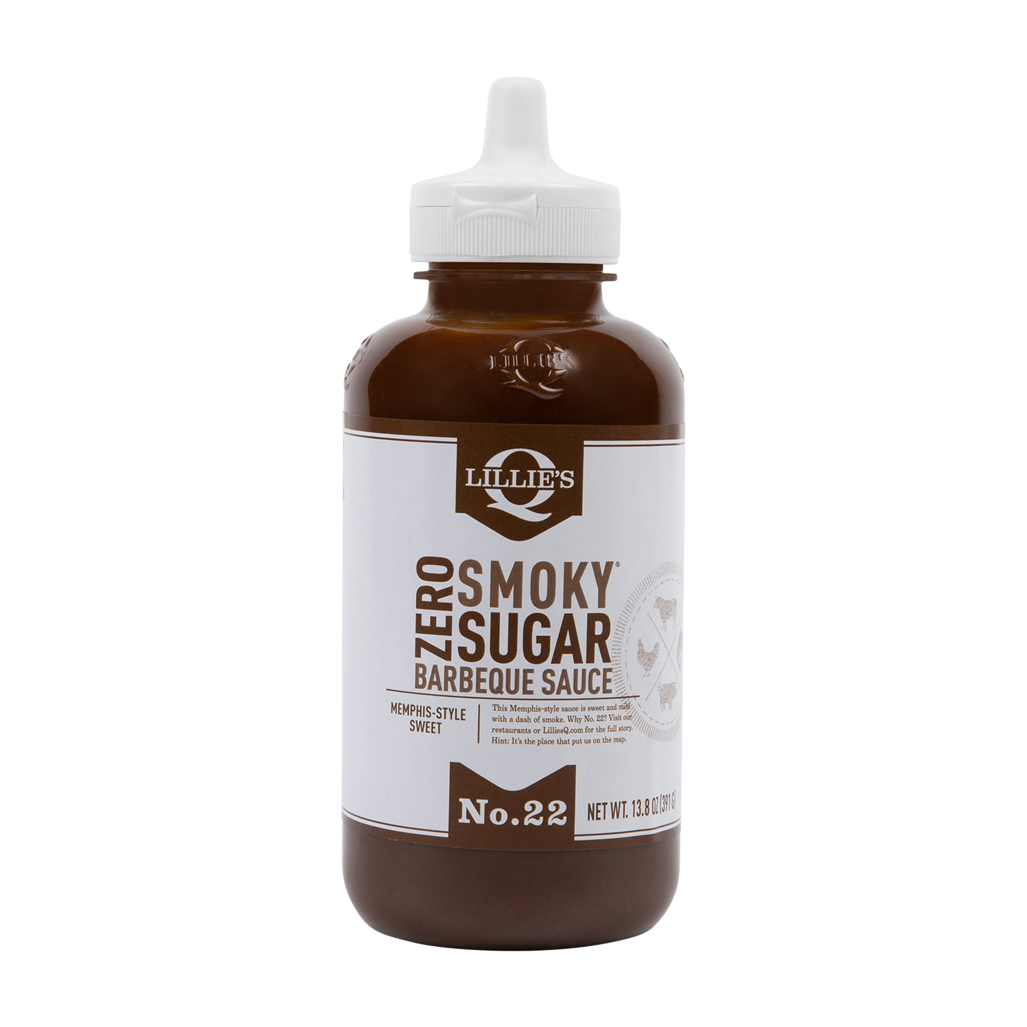 Zero Sugar Smoky Barbeque Sauce (Squeeze)