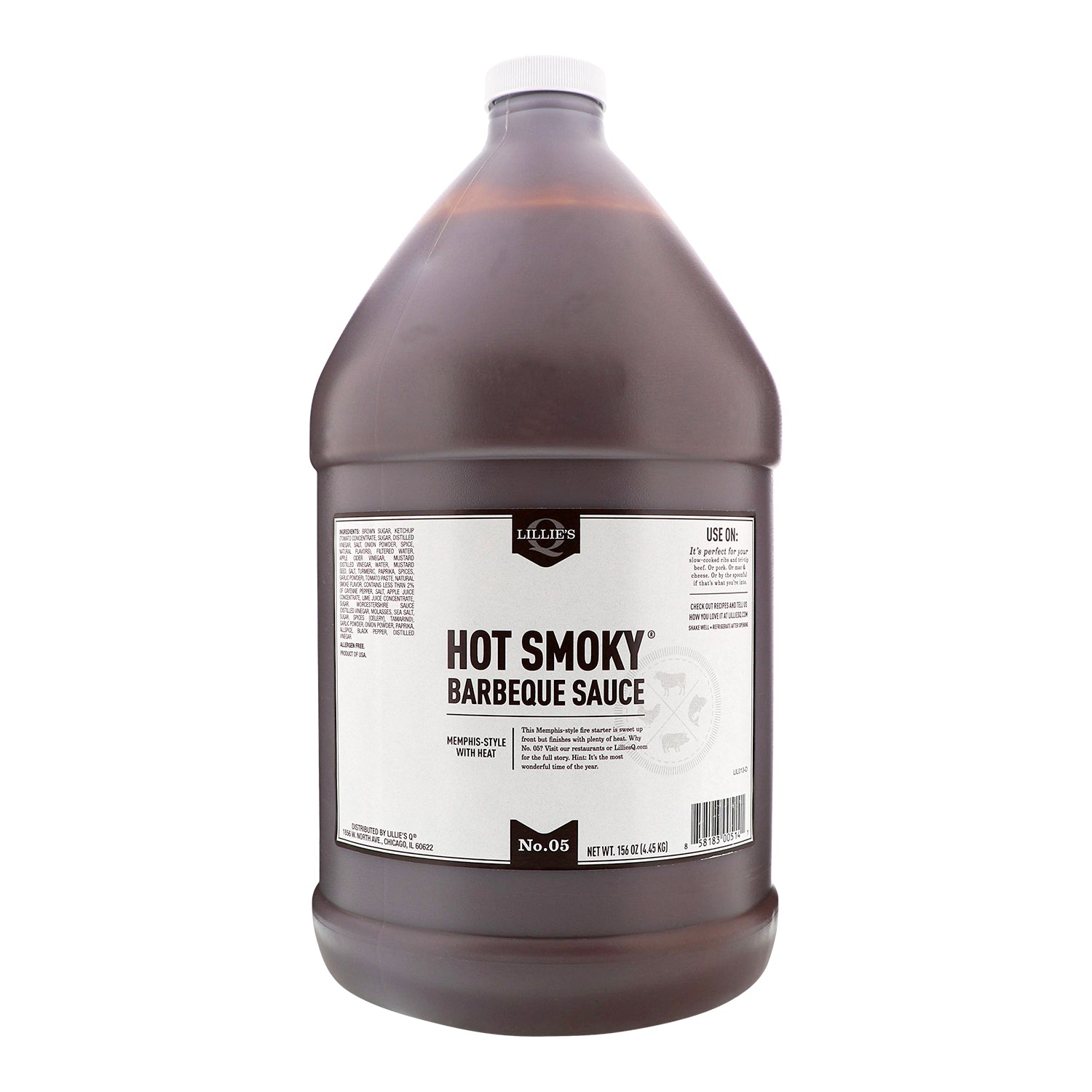 Hot Smoky Barbeque Sauce Gallon