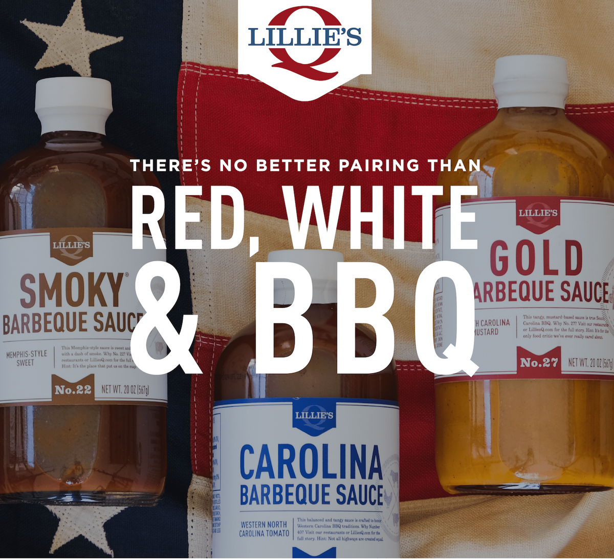 Celebrate the 4th of July with Lillie's Q