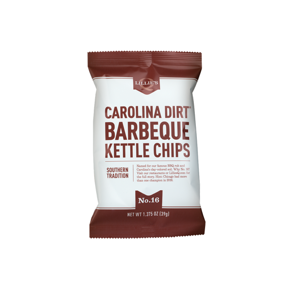 Carolina Dirt BBQ Kettle Chips Lillie's Q