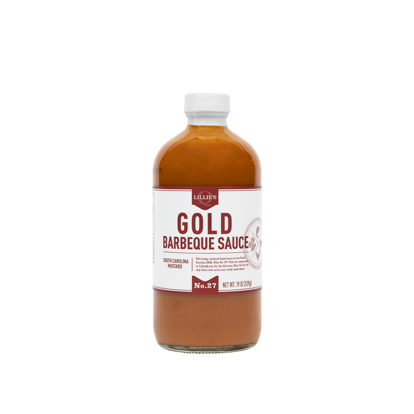 Authentic Gold BBQ Sauce Lillie's Q